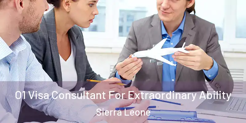  O1 Visa Consultant For Extraordinary Ability Sierra Leone